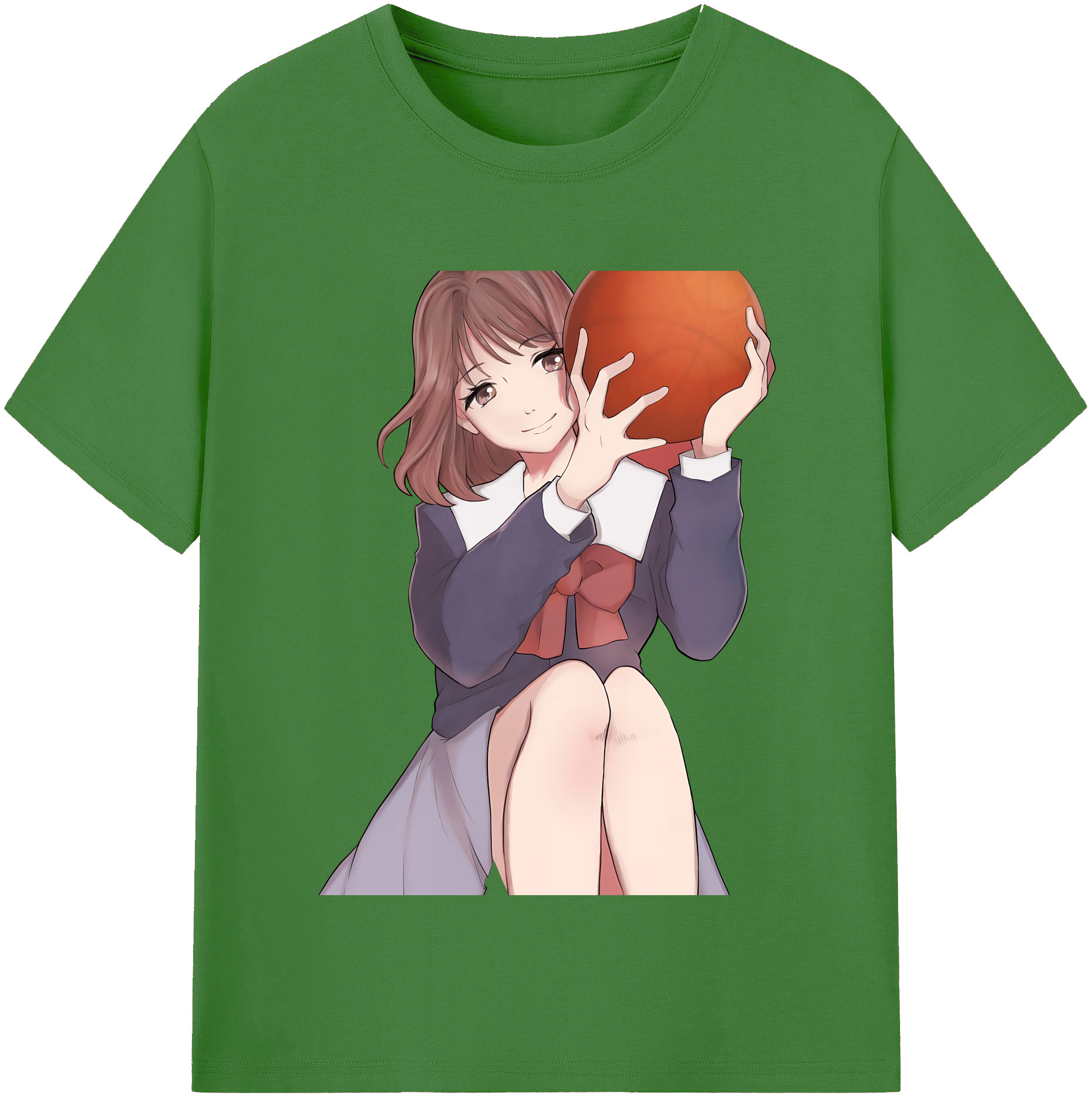 （画像用） SLAM DUNK／スラムダンク レディースカジュアルプリントTシャツ（綿100％）
